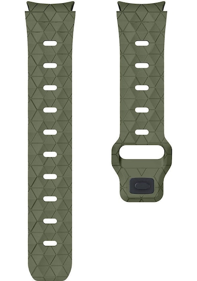 Zore Galaxy Uyumlu Watch 5 Pro 45mm Krd-116 20mm Futbol Desenli Spor Tasarımlı Silikon K