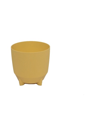 Yuvarlak Saksı Ayaklı Sarı 5 Lt 208 205 Mm 47718809