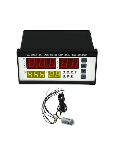 Xm-18 Ac 220v Dijital Nem Ve Sıcaklık Kontrol Cihazı Otomatik Kuluçka İnkübatör Termostat