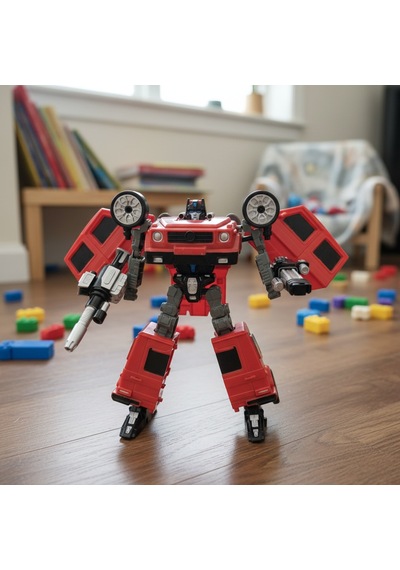 Rage Flame Dönüşen Robot