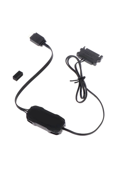 3 Pin Argb Fan Led Kontrolcü 5v A-rgb Fan Denetleyici Sata Güç
