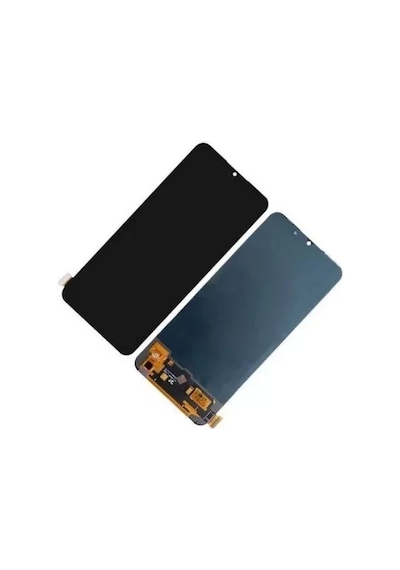 Oppo Uyumlu A91 Lcd Ekran Siyah Çıtasız Oled