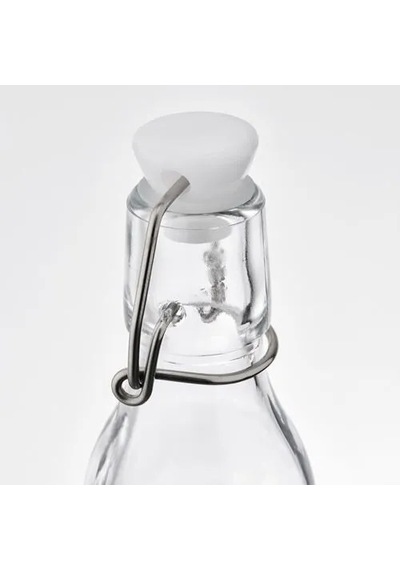Sumuhome Korken Cam Su Şişesi Yağdanlık Sürahi 15 Cl 3 Adet