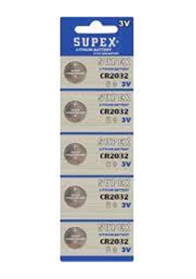 Supex Cr2032 3v Lityum 5li Blister Pil