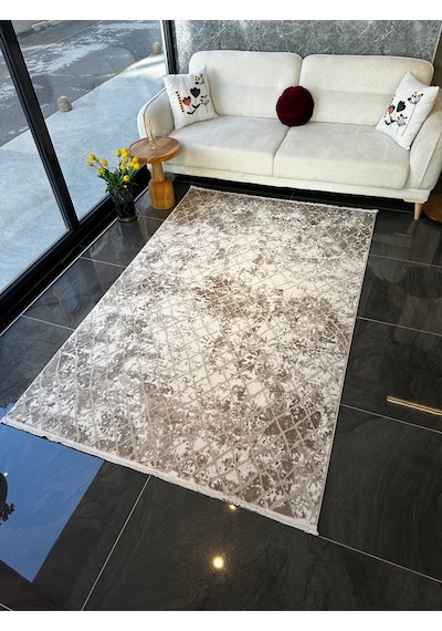 Still Halı Salon, Oturma, Yatak Odası Halısı Desen Kodu 77788-070 Bej