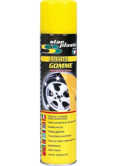 Stac Plastic 400 Ml Lastik Parlatıcı Sprey