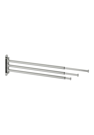 Ikea Brogrund Havluluk 43-63 X 3 X 15 Cm Krom