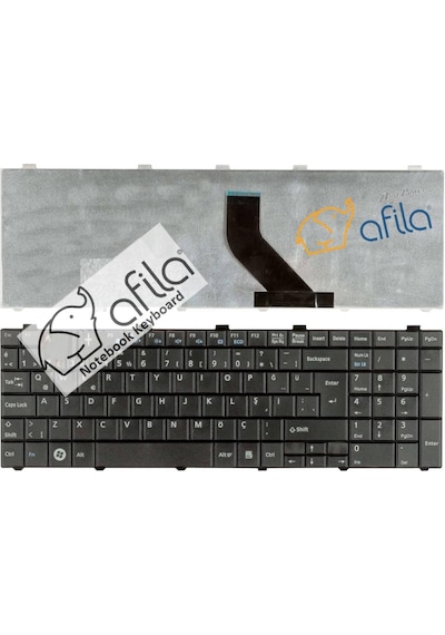 Fujitsu Uyumlu Lifebook Ah530. Ah530 Gfx. Ah530 Hd6 Klavye - Tuş Takımı