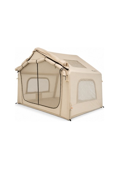 Tenteli Şişme Çadır - Baca Çıkışlı - Freecamp Turbo Canopy - 8 Kişilik - 8 M² Çok Renkli