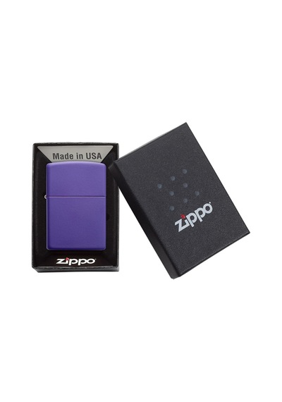 Ehediye Zippo Çakmak Mor Reg Purple Matte 237-078686