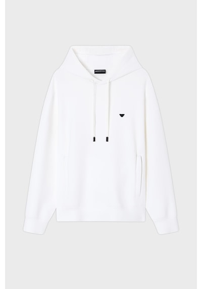 Emporio Armani Logolu Pamuk Karışımlı Kapüşonlu Sweat Erkek Sweat Em004531 Af10013 U0003 Beyaz Emporio Armani Logolu Pamuk Karışımlı Kapüşonlu Sweat Erkek Sweat Em004531 Af10013 U0003 Beyaz