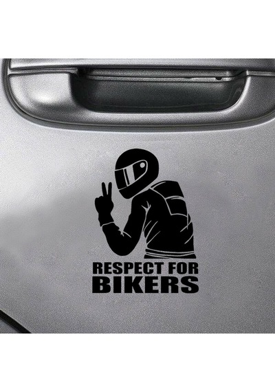 Respect For Bikers Motosiklet Sticker