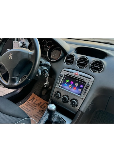 Peugot 308 2009 2012 Multimedya Navigasyon Double Android New