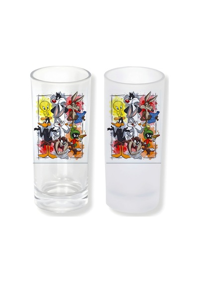 Looney Tunes Buzlu Ya Da Buzsuz Seçenekleriyle Rakı Bardağı