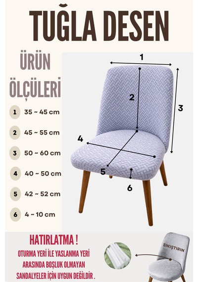 Mutfak Sandalye Kılıfı Büyük Oval Jakar Yıkanabilir Streç Lastikli Sandalye Örtüsü 1 Adet Antrasit - 814325519 Antrasit Mutfak Sandalye Kılıfı Büyük Oval Jakar Yıkanabilir Streç Lastikli Sandalye Örtüsü 1 Adet Antrasit - 814325519 Antrasit