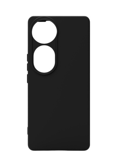 Vivo V40 Kılıf Kamera Korumalı Silikon Rubber Arka Kapak Siyah