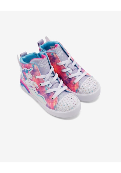 Skechers Twinkle Magic Küçük Kız Çocuk Pembe Işıklı Spor Ayakkabı 314325n Hpmt Pembe