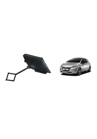 Peugeot 208 2014-2018 Ön Çeki Demir Kapağı 1613479380