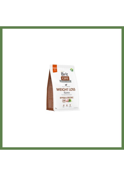 Brit Care Hypoallergenic Weight Loss Rabbit Tavşanlı Kilo Dengeleyici Yetişkin Köpek Maması 3 Kg Hb006