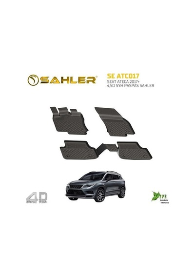 Sahler Paspas Araca Özel Seat Ateca 2017+ 4,5d Syh
