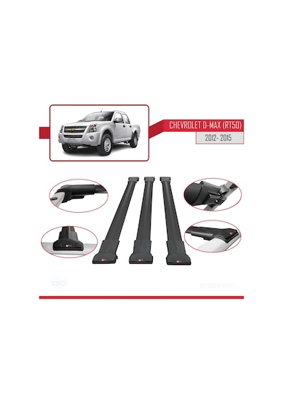 Chevrolet D-max Rt50 2012-2015 Arası İle Uyumlu Fly Model Ara A