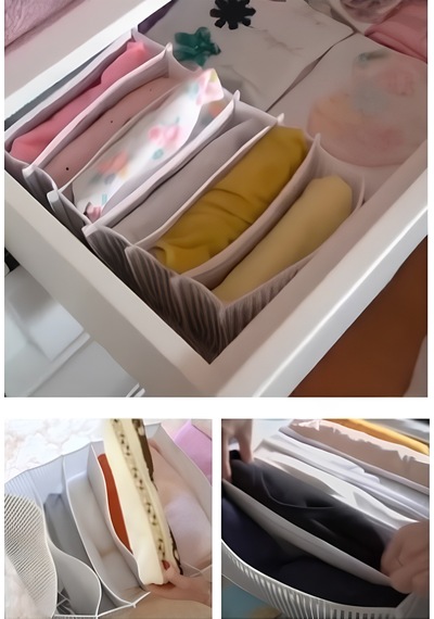 Akordiyon Çekmece Düzenleyici Xl Beden Kumaş Çok Renkli Diğer