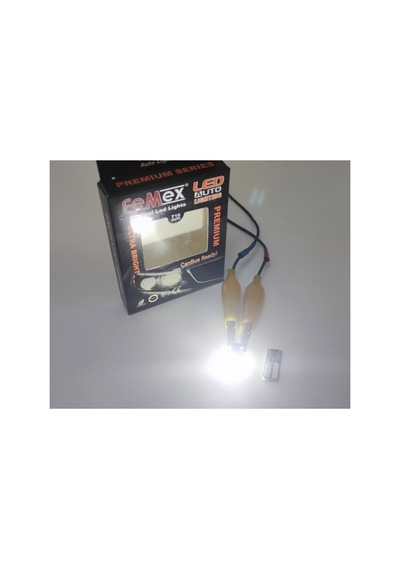 Premium Beyaz Ampul T10 24 Smd 4014 Chip Mini Yassı Led Aktif Canbus Diğer