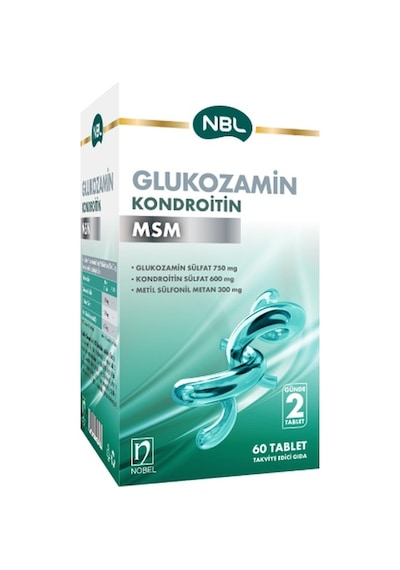 Glukozamin Kondroitin Msm 60 Tablet
