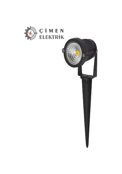 Noas Yl74 0503 Mavi Işık 5w Kazıklı Bahçe Armatürü Mavi
