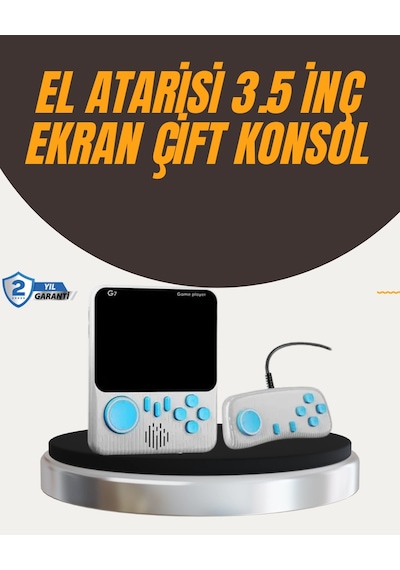 Mey İthalat İki Kişilik Oyun Deneyimi Sunan Taşınabilir Retro Konsol