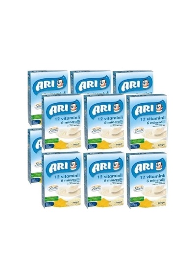 Arı Mama 12 Vitaminli 6 Mineralli Sütlü Pirinçli 200gr 12'li Paket