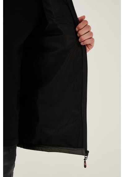 Buratti Suya Ve Rüzgara Dayanıklı Kapüşonlu Softshell Erkek Mont 5855045 Haki Buratti Suya Ve Rüzgara Dayanıklı Kapüşonlu Softshell Erkek Mont 5855045 Haki