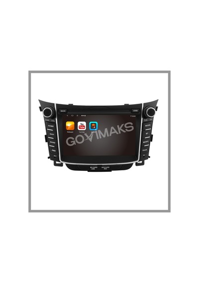 Hyundai İ30 2012-2016 Uyumlu 4 Gb Ram 64 Gb Hafıza Androıd Multımedıa Teyp 7"