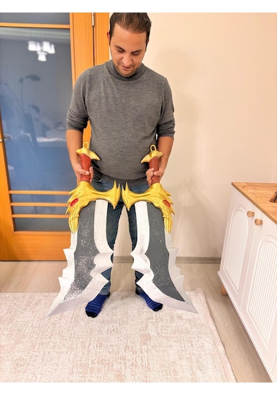 Kaos Kılıçları - İkili - God Of War Dekor Figürü