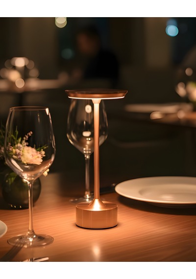 Kml112 3 Fonksiyonlu Şarjlı Masa Lambası / Cct / Rose Rose