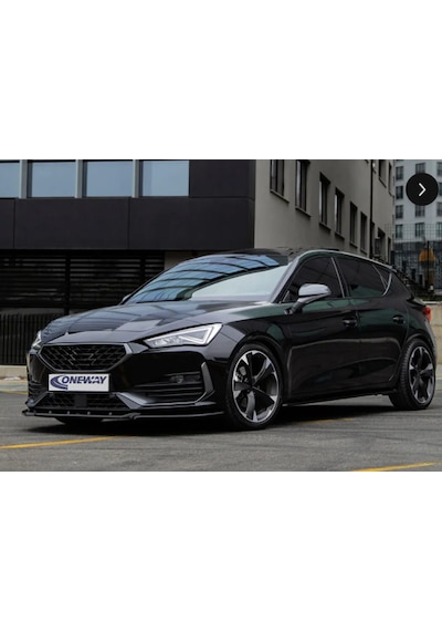 Cupra Leon Mk1 2021-2024 7 Parça Body Kit Parlak Siyah