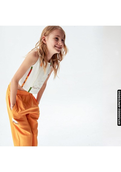 Xo Kids Kız Palmiye Pantolon 8-14 Yaş 54330 Kpnt09050 Hardal