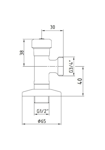 Eca 102109452 Poşet Ambalajlı Çamaşır Musluğu 2'li Krom