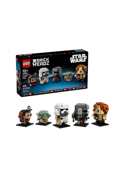 Lego Brickheadz The Mandalorian And Grogu: Allies & Villains 40856
