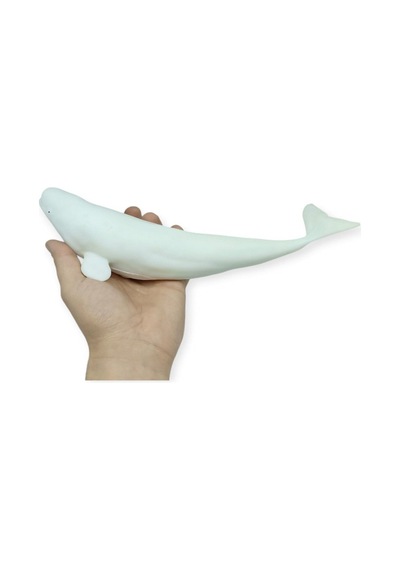 Deniz Hayvanları Serisi - Beyaz Balina 30 Cm Lisinya