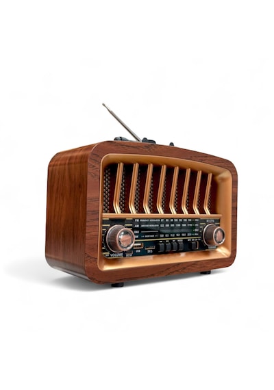 Rt-775 Eskitme Görünüm Nostalji Radyo, Bluetooth Özellikli Nostaljik Radyo