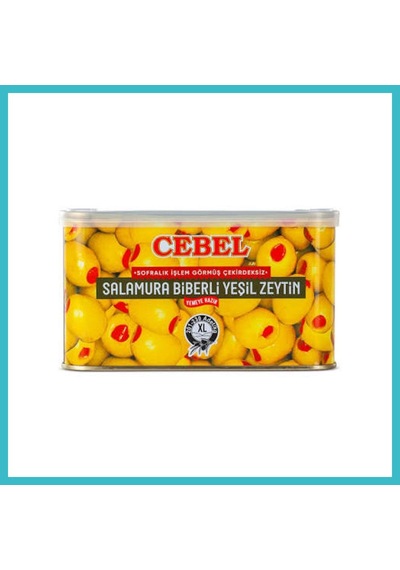 Bezos Cebel Sarı Yeşil Zeytin Biberli 600 Gr Dfnbez