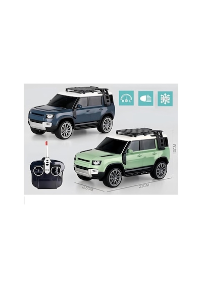Şarjlı Kumandalı Jeep Oyuncak Araba Çok Renkli