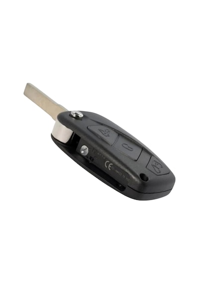 Autohan Keys Fiorino Punto Linea Ducato İle Uyumlu, 3 Tuşlu Kumanda Anahtar Kabı, Siyah