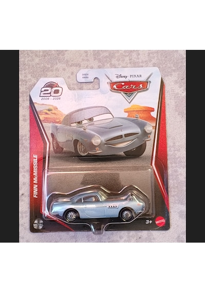 Disney Pixar Cars 20.yıl Özel Seri Finn Mcmissile Açık Mavi