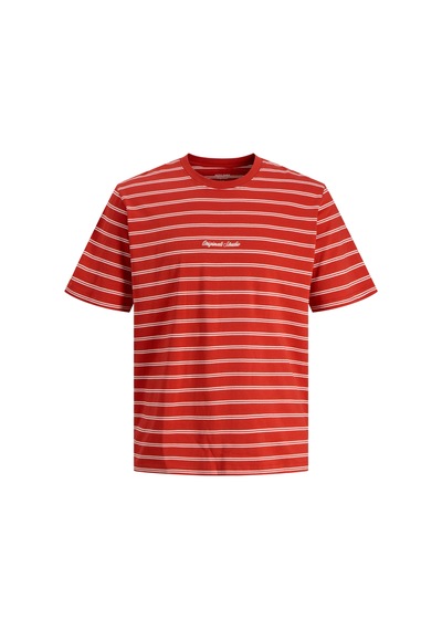 Jack & Jones Norrebro Erkek Kırmızı Tişört 12291021-sa Kırmızı