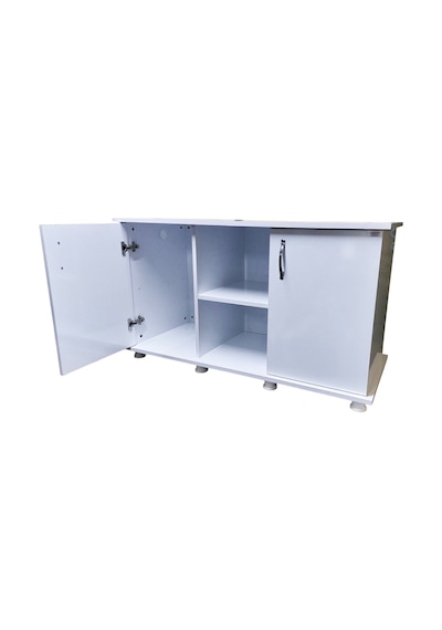 Kanki Pet 150 CM MDF Akvaryum Beyaz Sehpa 150 x 50 x 67 CM