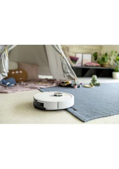 Karcher RVC 3 Comfort Extra Çöp İstasyonlu Akıllı Robot Süpürge Beyaz