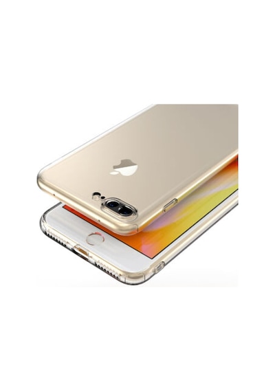 Apple Uyumlu iPhone 7 Plus 8 Plus Kilif Seffaf Silikon Kamera Korumali Tipali 390575764