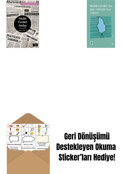 Müstear Zamanlar - 1 + Everest Açıkhava 3 - Mikado Nun Çöpleri + Okuma Sticker'ları